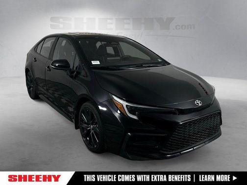 Midnight Black Metallic 2023 Toyota Corolla SE