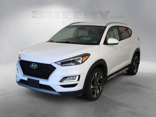 Winter White 2020 Hyundai TUCSON Sport