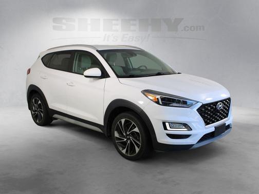 Winter White 2020 Hyundai TUCSON Sport