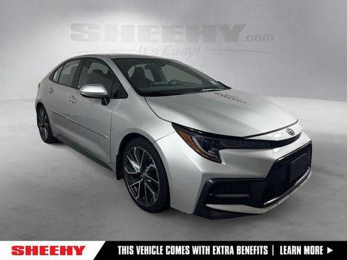 Classic Silver Metallic 2021 Toyota Corolla SE
