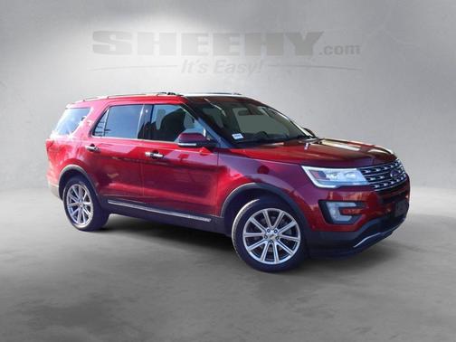 Ruby Red Metallic 2017 Ford Explorer Limited