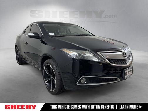 Crystal Black Pearl 2013 Acura ZDX SH-AWD