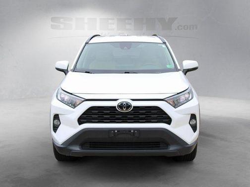 Super White 2021 Toyota RAV4 XLE