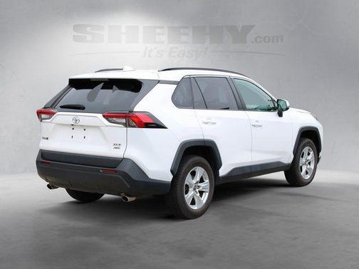 Super White 2021 Toyota RAV4 XLE