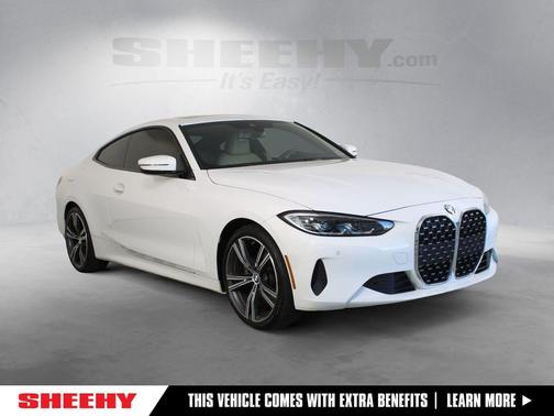 Alpine White 2021 BMW 430 i xDrive