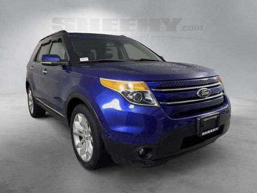 Deep Impact Blue Metallic 2013 Ford Explorer Limited