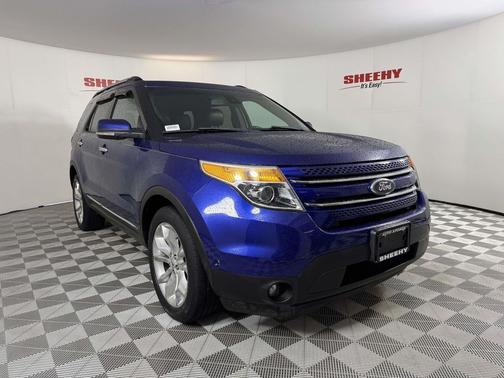 Deep Impact Blue Metallic 2013 Ford Explorer Limited