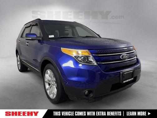 Deep Impact Blue Metallic 2013 Ford Explorer Limited