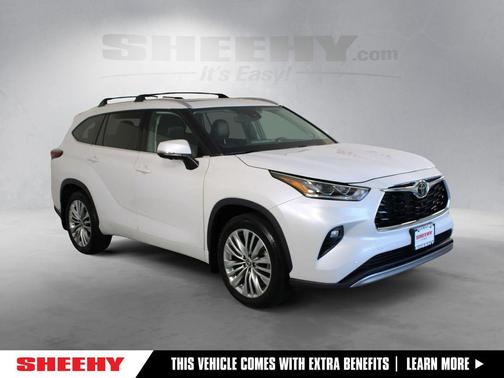 Wind Chill Pearl 2024 Toyota Highlander Platinum