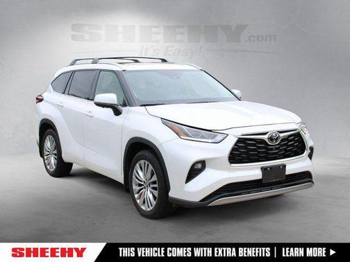 Wind Chill Pearl 2024 Toyota Highlander Platinum