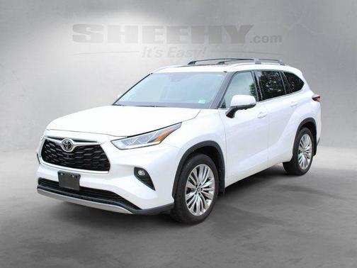 Wind Chill Pearl 2024 Toyota Highlander Platinum