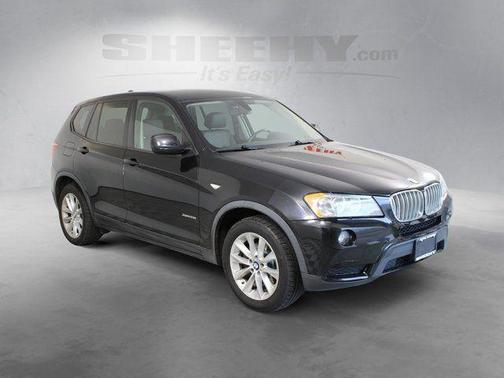Jet Black 2013 BMW X3 xDrive28i