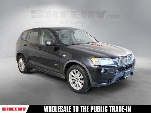 Jet Black 2013 BMW X3 xDrive28i