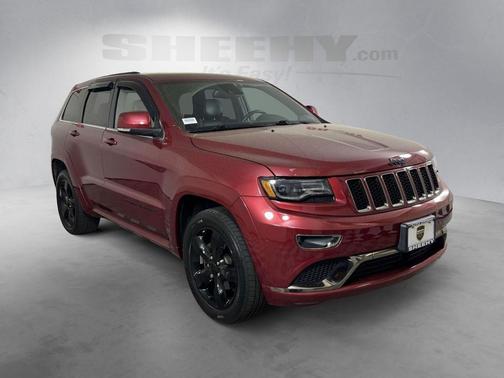 Deep Cherry Red Crystal Pearlcoat 2015 Jeep Grand Cherokee High Altitude