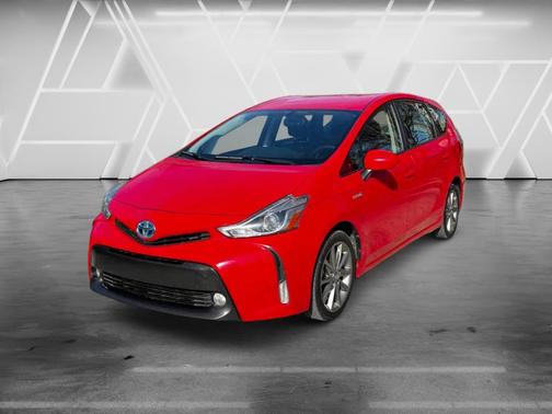 Absolutely Red 2015 Toyota Prius v Five