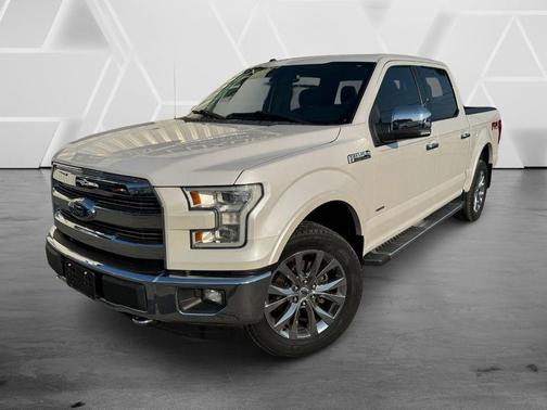 White Platinum Clearcoat Metallic 2015 Ford F-150 Lariat
