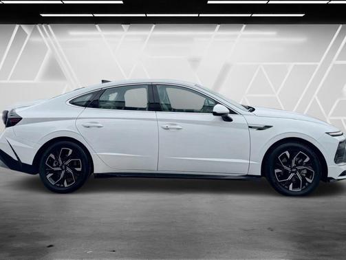 Serenity White 2025 Hyundai SONATA SEL
