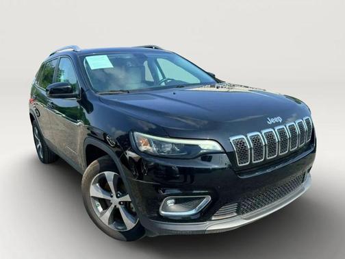 Diamond Black Crystal Pearlcoat 2019 Jeep Cherokee Limited