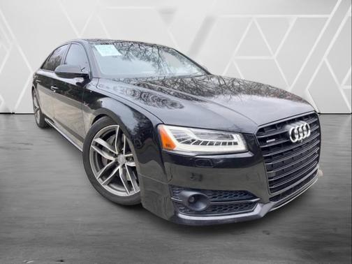 Black Metallic 2017 Audi A8 L 4.0T Sport