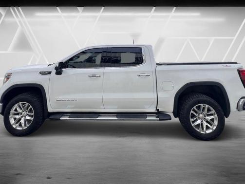 Summit White 2019 GMC Sierra 1500 SLT