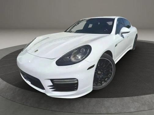 Black 2014 Porsche Panamera Turbo S Executive