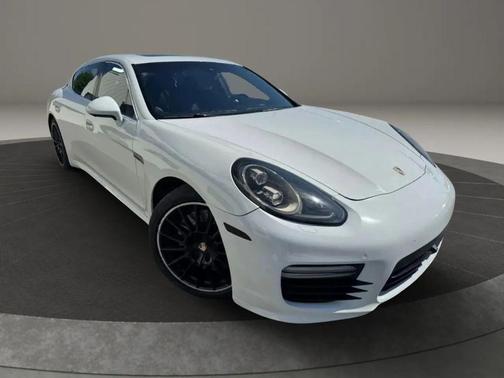 Black 2014 Porsche Panamera Turbo S Executive