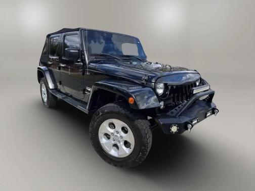 Black Clearcoat 2015 Jeep Wrangler Unlimited Sahara