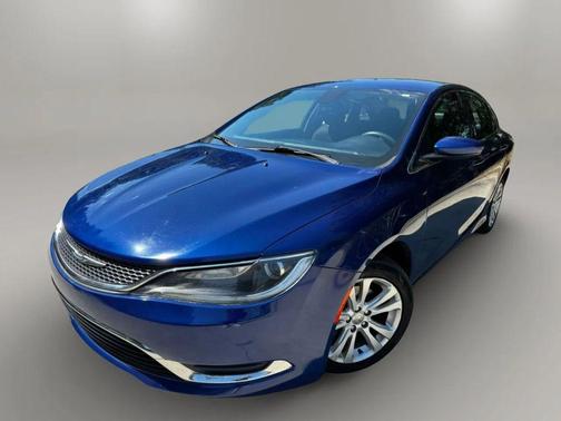 Vivid Blue Pearlcoat 2016 Chrysler 200 Limited
