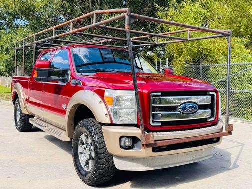Ruby Red Metallic Tinted Clearcoat 2014 Ford F-250 King Ranch
