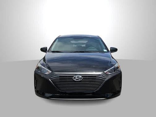 Black Noir Pearl 2018 Hyundai IONIQ Hybrid Blue