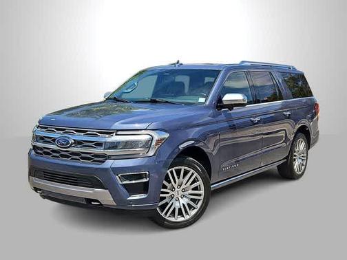Infinite Blue Metallic Tinted Clearcoat 2022 Ford Expedition Max Platinum