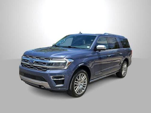 Infinite Blue Metallic Tinted Clearcoat 2022 Ford Expedition Max Platinum