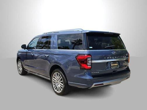 Infinite Blue Metallic Tinted Clearcoat 2022 Ford Expedition Max Platinum