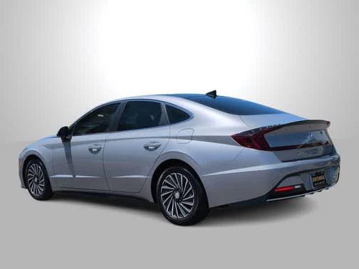 Curated Silver 2023 Hyundai SONATA Hybrid Limited