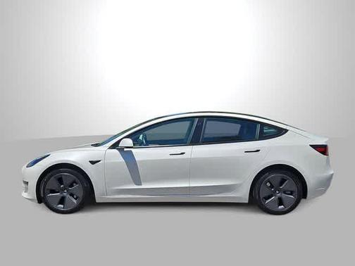 Pearl White Multi-Coat 2021 Tesla Model 3 Standard Range Plus
