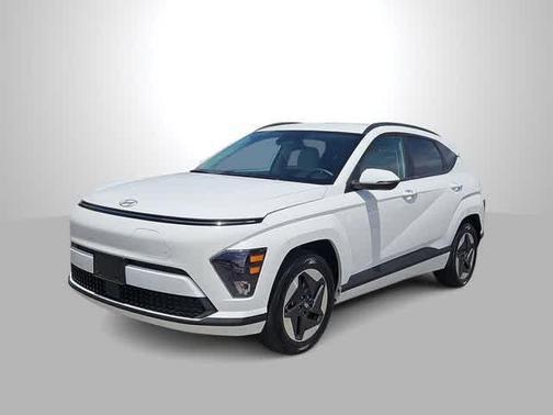 Atlas White 2024 Hyundai KONA EV SEL
