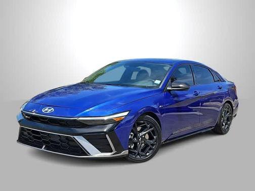 Intense Blue 2024 Hyundai ELANTRA N Line