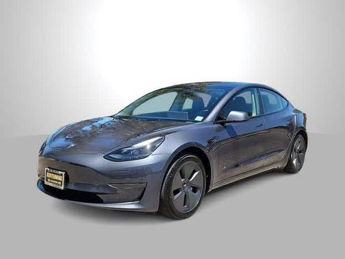 Gray 2023 Tesla Model 3 Standard Range