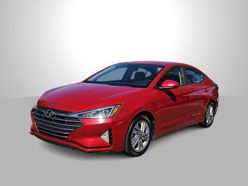Scarlet Red Pearl 2020 Hyundai ELANTRA SEL