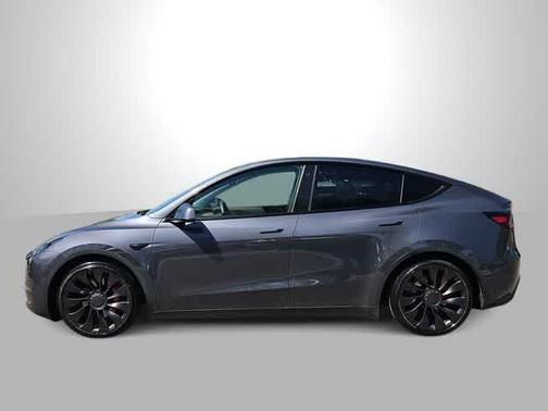 Gray 2022 Tesla Model Y Performance Dual Motor All-Wheel Drive