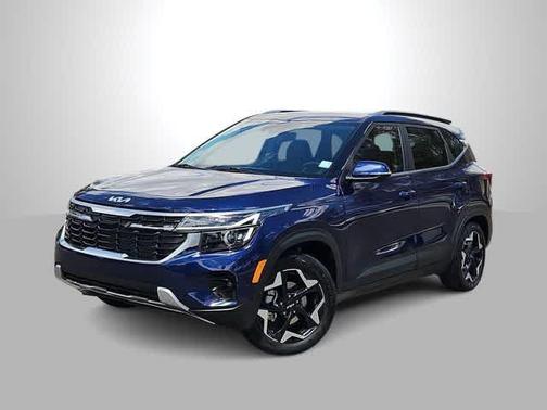 Dark Ocean Blue 2025 Kia Seltos EX