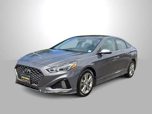 Machine Gray 2019 Hyundai SONATA Limited