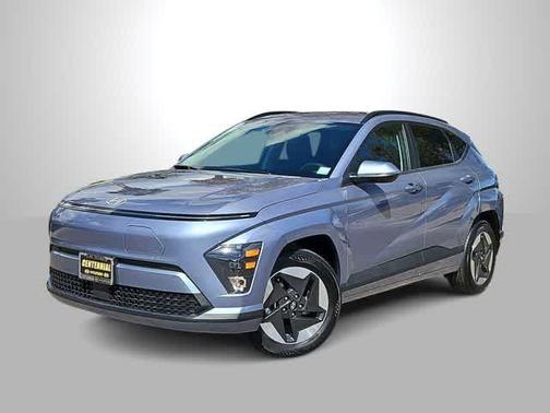 Meta Blue Pearl 2025 Hyundai KONA EV SEL