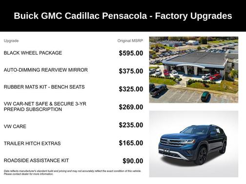 Tourmaline Blue Metallic 2022 Volkswagen Atlas 3.6L SE w/Technology