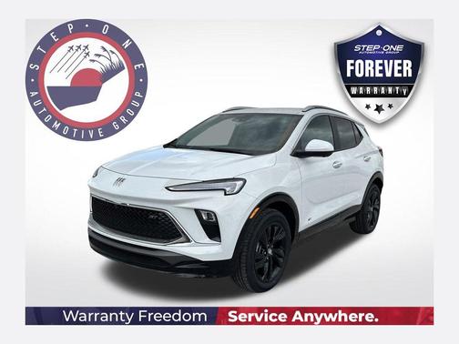 Summit White 2026 Buick Encore GX Sport Touring