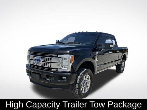Shadow Black 2017 Ford F-250 Platinum