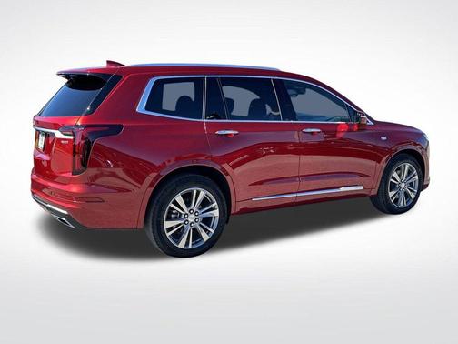 Radiant Red 2025 Cadillac XT6 Premium Luxury FWD