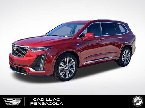 Radiant Red 2025 Cadillac XT6 Premium Luxury FWD