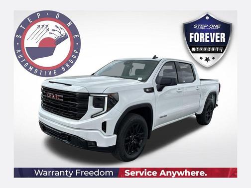 Summit White 2026 GMC Sierra 1500 Elevation