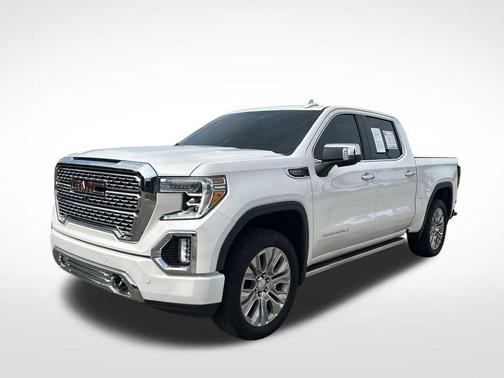 White Frost Tri-Coat 2021 GMC Sierra 1500 Denali